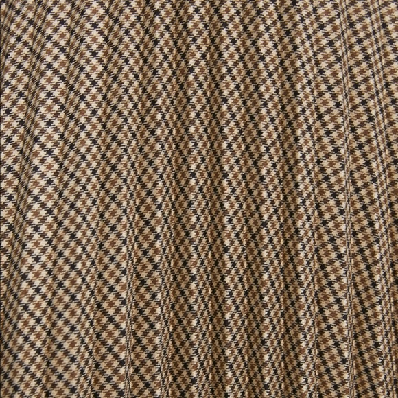 Plaid Work Skirt Pleated - Picture 2 of 2
